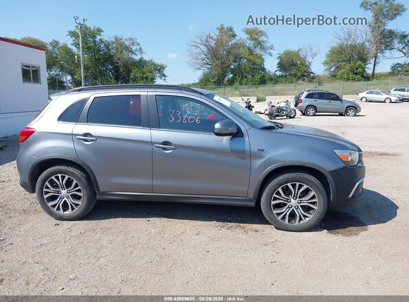 JA4AR4AW7GZ040225 2016 MITSUBISHI OUTLANDER SPORT Gray უკანა სალონის ხედი