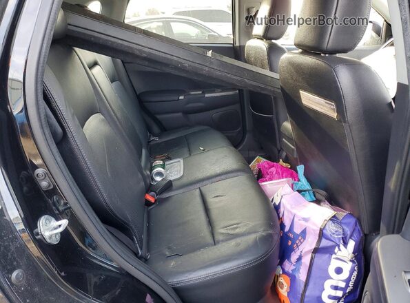 JA4AR4AW8JU024698 2018 MITSUBISHI OUTLANDER Black Вид задніх сидінь