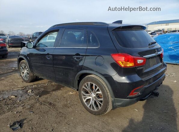 JA4AR4AW8JU024698 2018 MITSUBISHI OUTLANDER Black Задня ліва чверть
