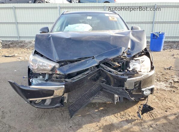 JA4AR4AW8JU024698 2018 MITSUBISHI OUTLANDER Black Вид спереду