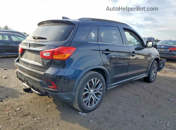 JA4AR4AW8JU024698 2018 MITSUBISHI OUTLANDER Black Задня права чверть
