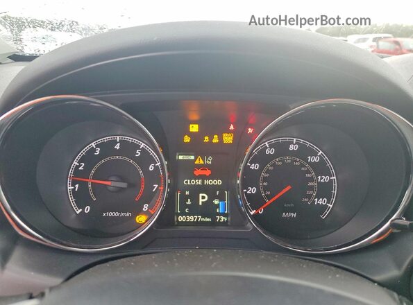 JA4ARUAU0TU024308 2026 MITSUBISHI OUTLANDER Black ხელსაწყოთა პანელის ხედი