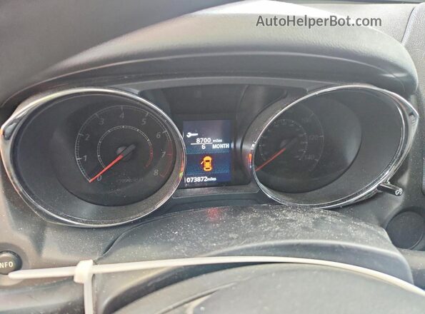 JA4ARUAU1MU011925 2021 MITSUBISHI OUTLANDER White Instrument cluster view