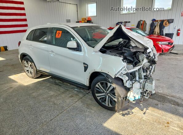 JA4ARUAU1MU011925 2021 MITSUBISHI OUTLANDER White Front right