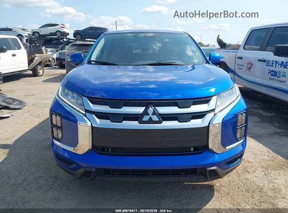 JA4ARUAU2TU019062 2026 MITSUBISHI OUTLANDER SPORT Blue Instrument cluster view