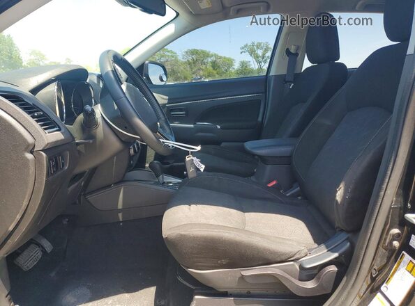 JA4ARUAU3MU026748 2021 MITSUBISHI OUTLANDER Black Вид салону спереду