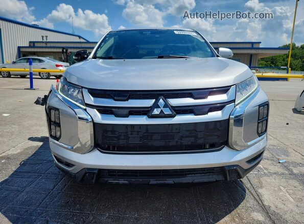 JA4ARUAU4MU014723 2021 MITSUBISHI OUTLANDER Silver Вид спереду