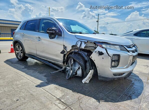JA4ARUAU4MU014723 2021 MITSUBISHI OUTLANDER Silver Передня права чверть