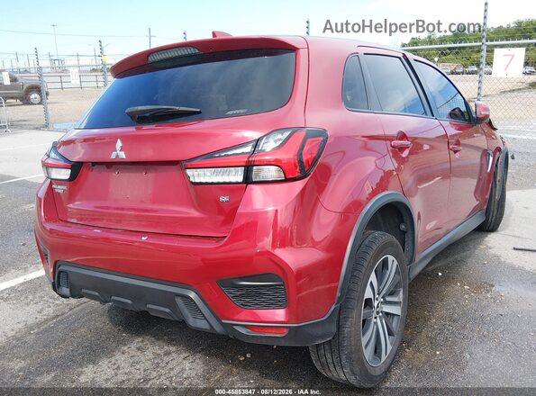 JA4ARUAU4MU025494 2021 MITSUBISHI OUTLANDER SPORT Red Trasero derecho