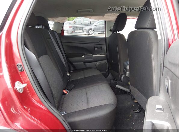 JA4ARUAU4MU025494 2021 MITSUBISHI OUTLANDER SPORT Red Vista de la etiqueta del VIN