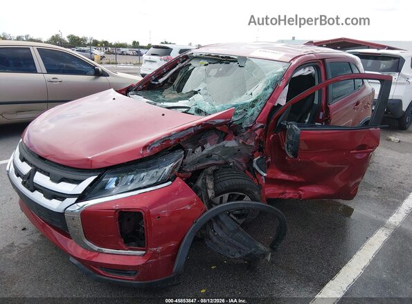 JA4ARUAU4MU025494 2021 MITSUBISHI OUTLANDER SPORT Red Vista frontal