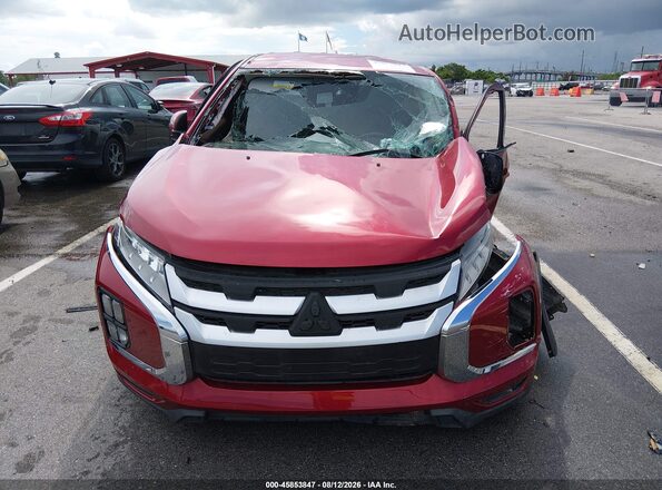 JA4ARUAU4MU025494 2021 MITSUBISHI OUTLANDER SPORT Red Vista del cuadro de instrumentos