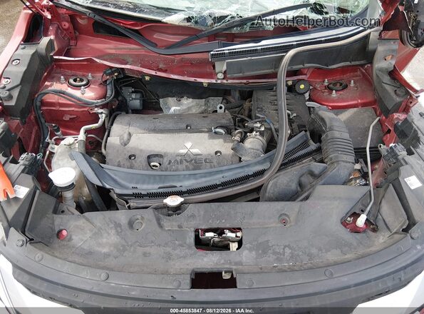 JA4ARUAU4MU025494 2021 MITSUBISHI OUTLANDER SPORT Red Vista trasera
