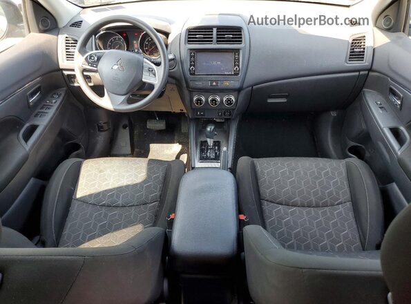 JA4ARUAU4PU015682 2023 MITSUBISHI OUTLANDER Black წინა პანელის ხედი