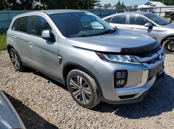 JA4ARUAU6MU030924 2021 MITSUBISHI OUTLANDER Silver Առջևի աջ