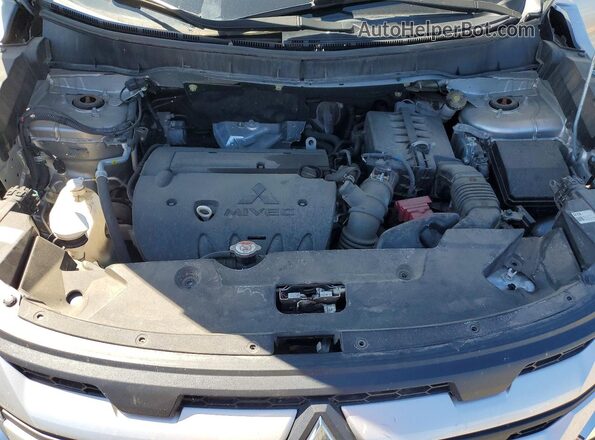JA4ARUAU6MU030924 2021 MITSUBISHI OUTLANDER Silver Շարժիչի բաժամունքի տեսք
