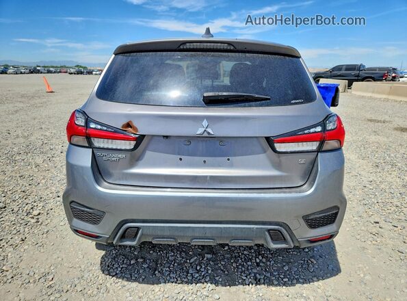 JA4ARUAU8MU022467 2021 MITSUBISHI OUTLANDER Silver Вид ззаду