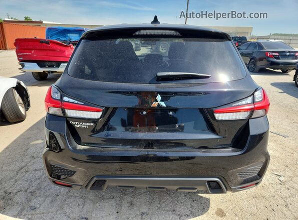 JA4ARUAU8MU030472 2021 MITSUBISHI OUTLANDER Черный Вид сзади