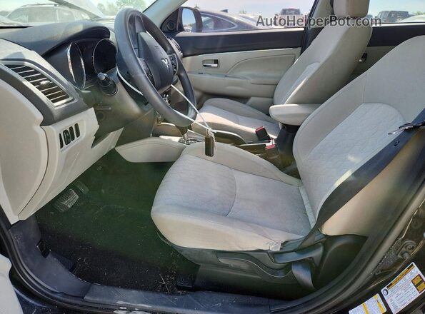 JA4ARUAU8MU030472 2021 MITSUBISHI OUTLANDER Черный Вид салона спереди