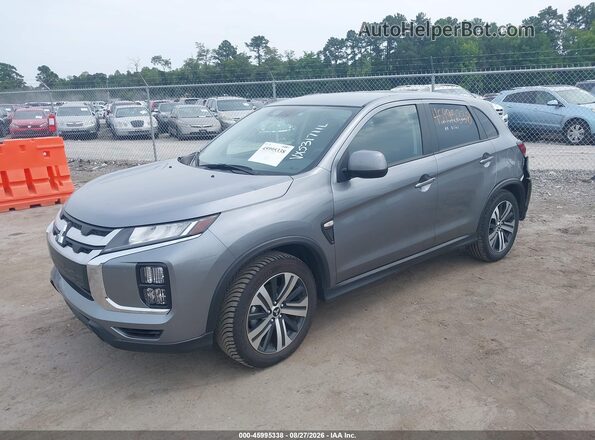 JA4ARUAU8SU005844 2025 MITSUBISHI OUTLANDER SPORT Gray Передня ліва чверть