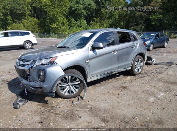 JA4ARUAUXTU013901 2026 MITSUBISHI OUTLANDER SPORT Gray Առջևի ձախ երեք քառորդ տեսարան