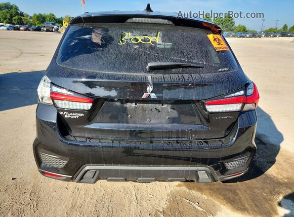 JA4ARUAUXTU017429 2026 MITSUBISHI OUTLANDER Black Հետևի տեսք
