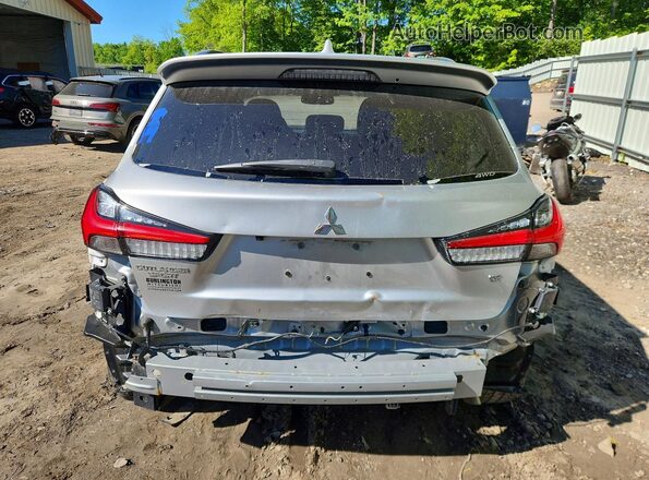 JA4ARVAWXPU014107 2023 MITSUBISHI OUTLANDER Silver Widok z tyłu