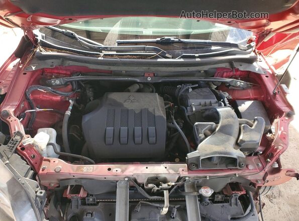 JA4AS3AA9LZ013427 2020 MITSUBISHI ECLIPSE Red Սալոնի հետևի տեսք