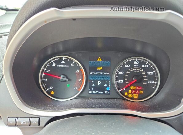 JA4ASWAA0NZ048118 2022 MITSUBISHI ECLIPSE Silver Widok zestawu wskaźników