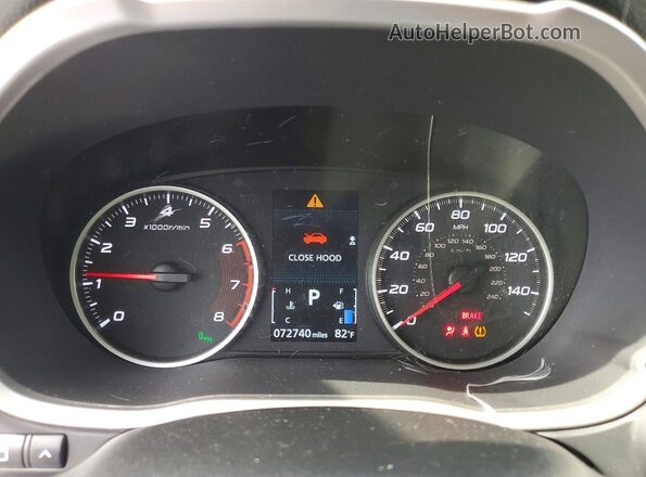 JA4ASWAA3NZ004601 2022 MITSUBISHI ECLIPSE Blue Սարքավորումների վահանակի տեսք