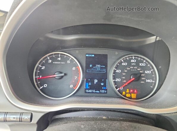 JA4AT3AA3KZ030106 2019 MITSUBISHI ECLIPSE Gray Instrument cluster view