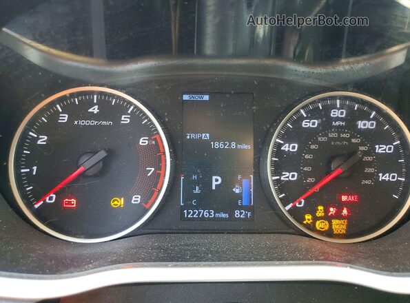JA4AT3AA4LZ014854 2020 MITSUBISHI ECLIPSE Blue ხელსაწყოთა პანელის ხედი