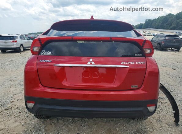 JA4AT4AA4KZ013773 2019 MITSUBISHI ECLIPSE Red უკანა ხედი