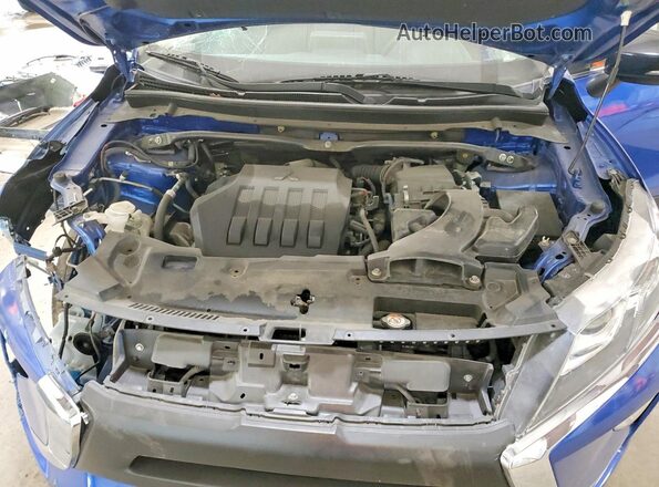 JA4AT4AA5LZ002850 2020 MITSUBISHI ECLIPSE Blue Vista del compartimento del motor