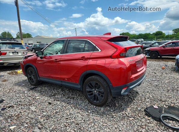 JA4AT4AA6JZ065680 2018 MITSUBISHI ECLIPSE Red Հետևի ձախ