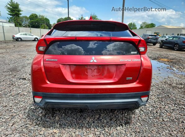 JA4AT4AA6JZ065680 2018 MITSUBISHI ECLIPSE Red Հետևի տեսք