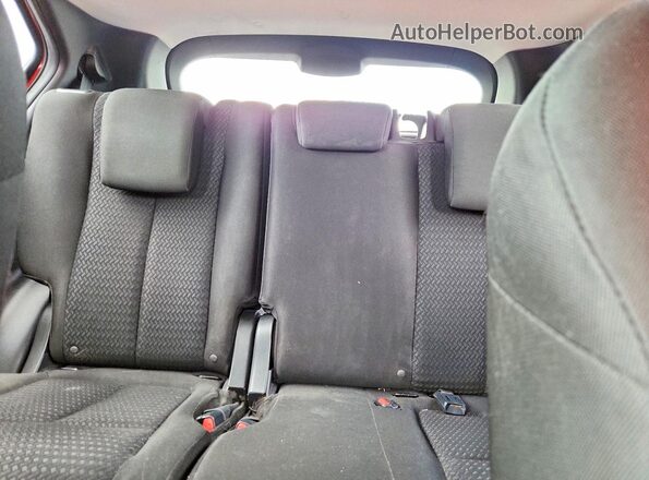 JA4AT4AA6JZ065680 2018 MITSUBISHI ECLIPSE Red Հետևի նստատեղերի տեսք