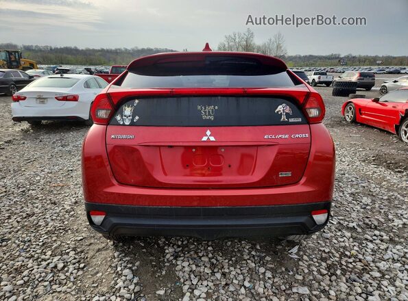 JA4AT4AA6JZ067610 2018 MITSUBISHI ECLIPSE Red Widok z tyłu