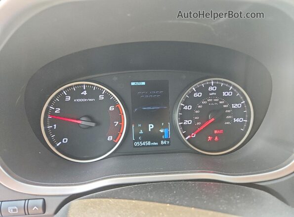 JA4AT4AA9JZ065401 2018 MITSUBISHI ECLIPSE Blue Вид щитка приладів
