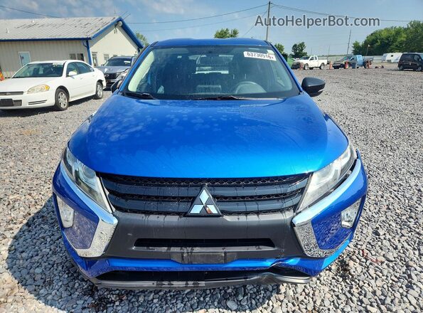 JA4AT4AA9JZ065401 2018 MITSUBISHI ECLIPSE Blue Вид спереду