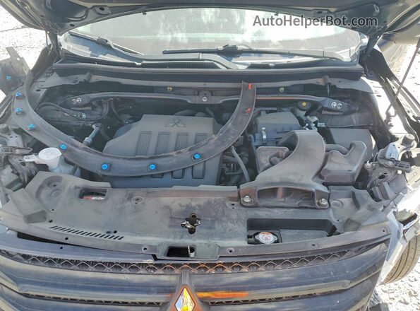 JA4AT4AA9KZ020105 2019 MITSUBISHI ECLIPSE Black ძრავის განყოფილების ხედი