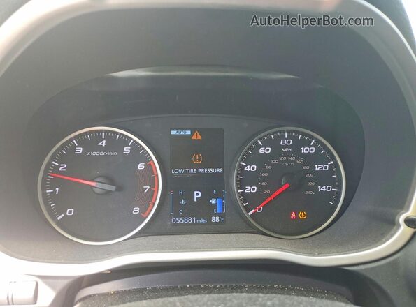 JA4AT4AA9KZ020105 2019 MITSUBISHI ECLIPSE Black ხელსაწყოთა პანელის ხედი