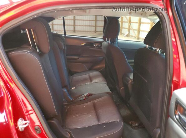 JA4AT5AA0KZ052902 2019 MITSUBISHI ECLIPSE Red Вид задньої частини салону
