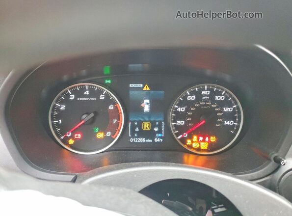 JA4ATUAA8RZ041246 2024 MITSUBISHI ECLIPSE Red Vista del cuadro de instrumentos