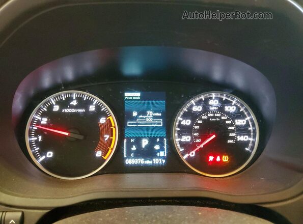 JA4ATVAA4NZ014657 2022 MITSUBISHI ECLIPSE Red Instrument cluster view