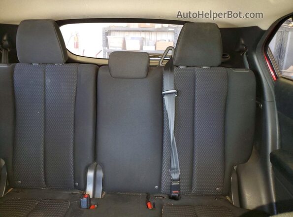 JA4ATVAA4NZ014657 2022 MITSUBISHI ECLIPSE Red Rear seats view