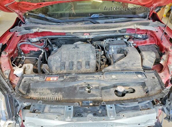 JA4ATVAA4NZ014657 2022 MITSUBISHI ECLIPSE Red Engine compartment view