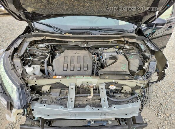 JA4ATVAA8SZ012728 2025 MITSUBISHI ECLIPSE Black Vista del compartimento del motor