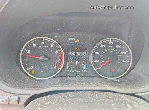 JA4ATVAA9PZ000336 2023 MITSUBISHI ECLIPSE Черный Вид щитка приборов