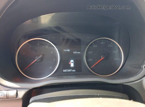 JA4ATVAA9PZ001910 2023 MITSUBISHI ECLIPSE Red Вид щитка приладів